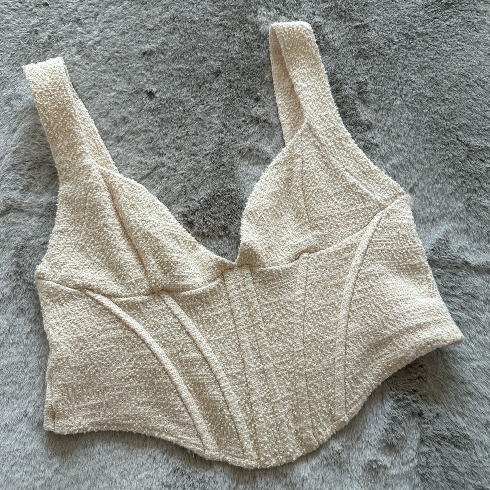 zara corset top